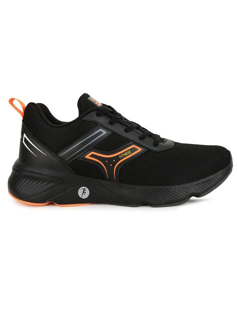 Buy Running Shoes For Men: Hurricaneblk-N-Org | Campus Shoes