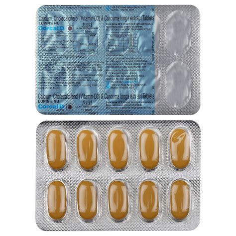Corcal D - Blister Pack of 10 Tablets : Amazon.in: Health & Personal Care