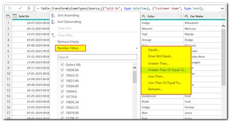 Image result for Power Query Excel DataConnect Filter