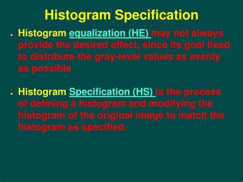 Image result for Histogram Specification Problems Solved