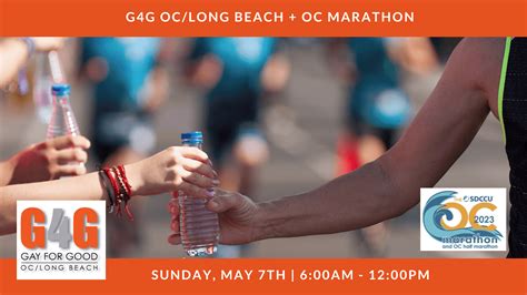 G4G OC/Long Beach + OC Marathon | May 7, 2023 - Gay for Good | LGBTQ+ ...