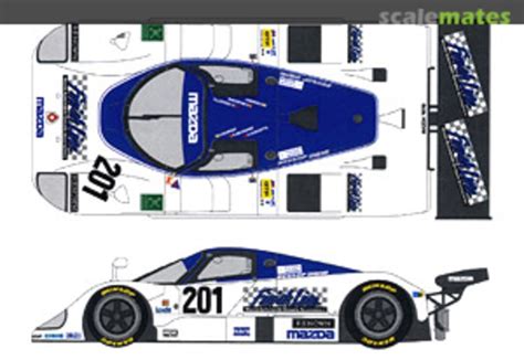 Finish Line 767B 1989LM Decal Set, Shunko Models SHK-D301 (2016)