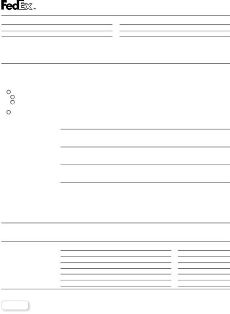 Image result for FedEx Printable Forms