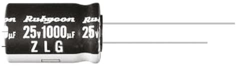 35ZLG33MEFC6.3X7 Rubycon | Rubycon 33μF Aluminium Electrolytic ...