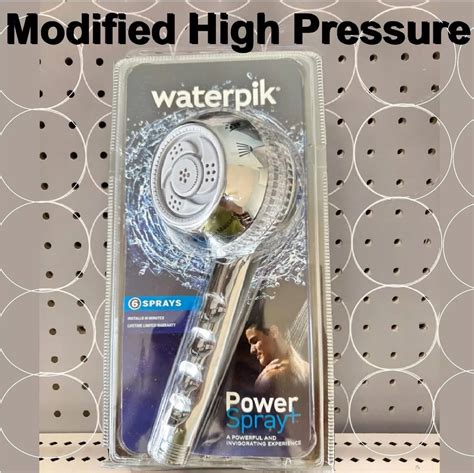 Waterpik Power Spray Shower Heads Ebay