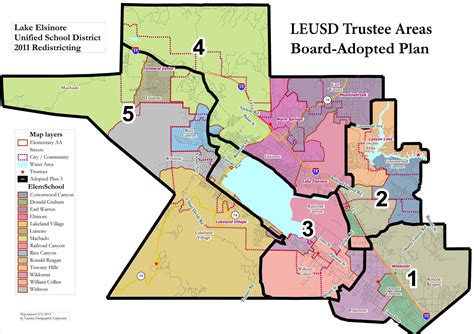 Trustee Areas & Maps – Board – Lake Elsinore Unified School District