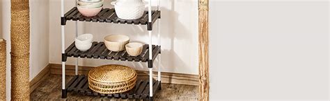 Amazon Brand - Solimo - Multipurpose Rack for Shoes and Clothes, 8 ...