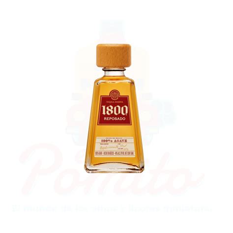 Mini Tequila 1800 Reposado 50 ml. – El Pomito