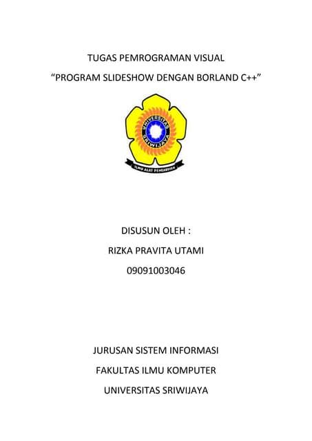 Image result for Pemrograman Visual RPS Gunadarma