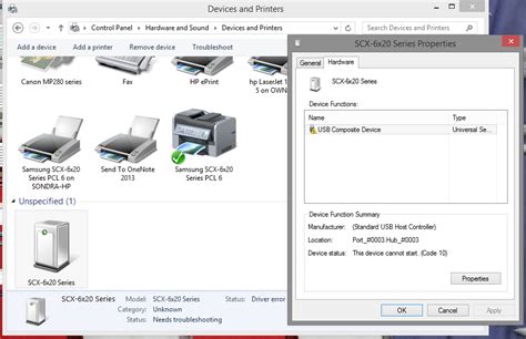 USB Printer Support Error 的图像结果