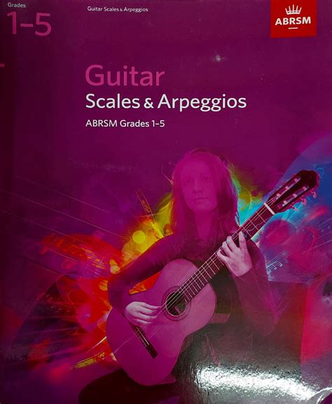 ABRSM Guitar Scales & Arpeggios - Grades 1 to 5 – Braganzas