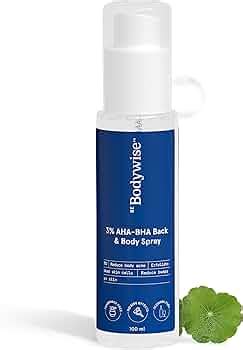 Be Bodywise 3% AHA BHA Back & Body Spray 100ml | For Bacne, Acne ...