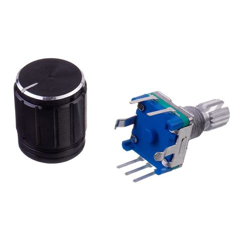 Buy BOJACK EC11 Audio Digital Potentiometer 360 Degree 5 Pin Rotary ...