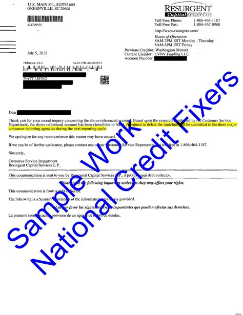 Success Stories | Samples Of Our Work | Resurgent Capital Services ...