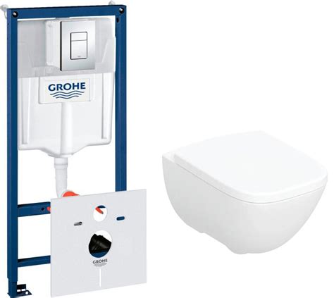 Инсталляция GROHE Rapid SL 38772001 c панелью смыва Skate Cosmopolitan ...
