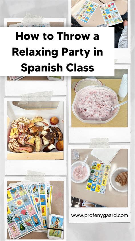 How to Throw a Relaxing Party in Spanish Class - Profe Nygaard