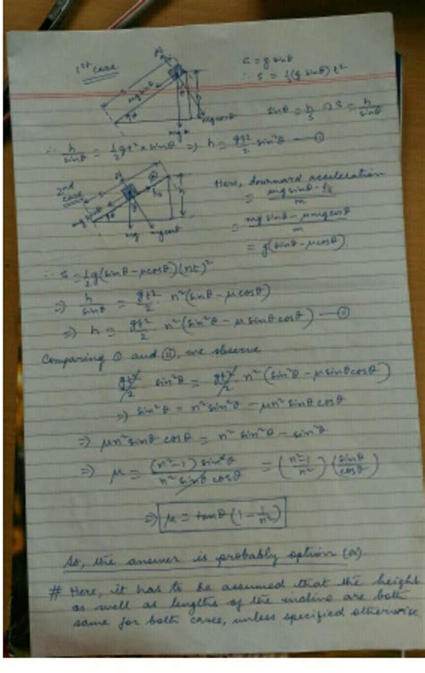 an object is placed on the surface of a smooth inclined plane of ...