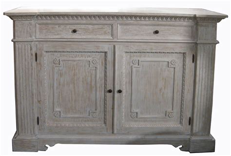 Isabelle Sideboard, White Wash Dimensions: 64″ X 19″ X 45″ H Wood type ...