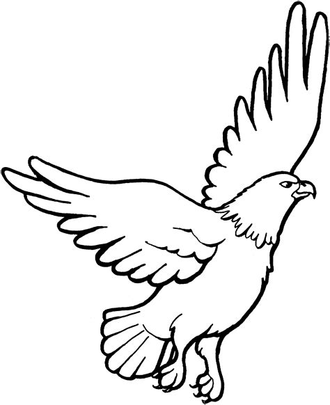 Printable Eagle Coloring Pages