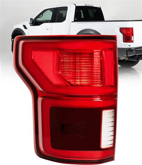 Amazon.com: 18-20 F150 Tail Light Lamp Fit 2018 2019 2020 Ford F150 LED ...