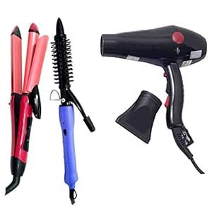 Buy Arzet combo Dryer 2800 PN-2009 Curler 16B Online at Low Prices in ...