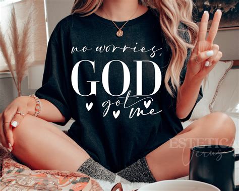 No Worries God Got Me Svg Png, Jesus Svg, Christian Svg | Inspire Uplift
