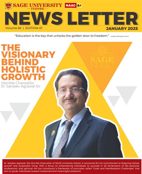 NEWS Letter | SAGE University Indore