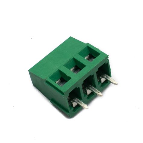 Buy 3 Pin Screw Type PCB Terminal Block - 3.8mm Pitch ZB128 at HNHCart.com
