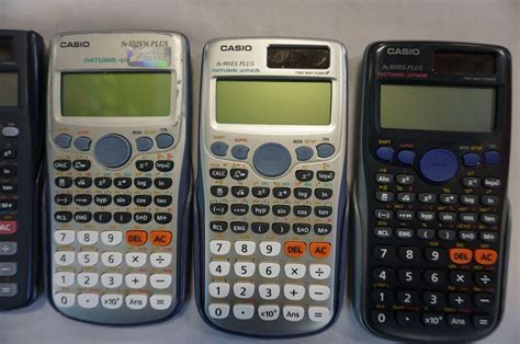 5 CASIO CALCULATORS - Big Valley Auction