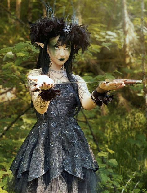 Dark Woodland Sprite 🌿 in 2024 | Dark fairy costume, Forest fairy ...