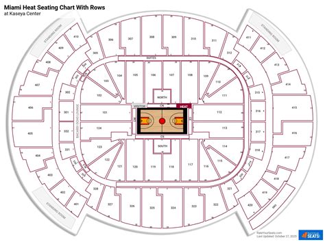 Kaseya Center Seating Charts - RateYourSeats.com