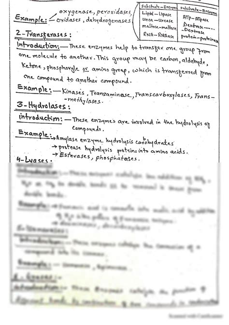 SOLUTION: Enzyme nomenclature and its different classes (Classification ...