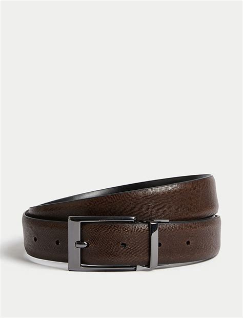 Buy Leather Reversible Belt at Marks & Spencer
