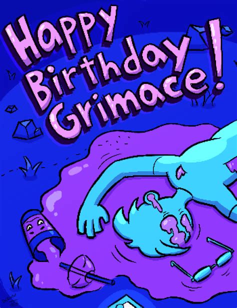 Happy Birthday Grimace by DeOOzeter on Newgrounds