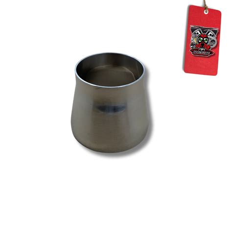 TUBO REDUTOR 3' X 2,5' POL INOX - IMP - BlackLine Perfomance