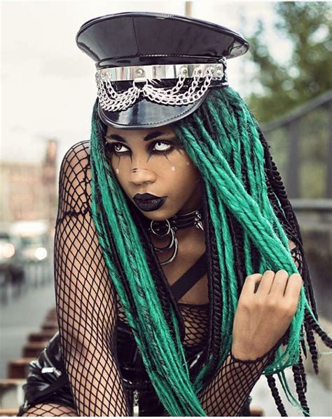 dark skin goth makeup