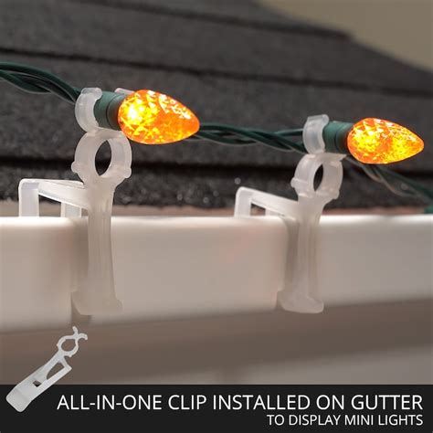 Wintergreen Lighting 100-Pack Plastic Gutter/Shingle Clips 82762 at ...