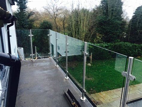 Buy Panoroof 12mm Toughened Balustrade Safety Glass Panels, Polished ...