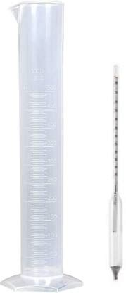 BOMBEY SCIENTIFIC Alcohol Hydrometer ( 0-100 ) With Graduated Plastic ...
