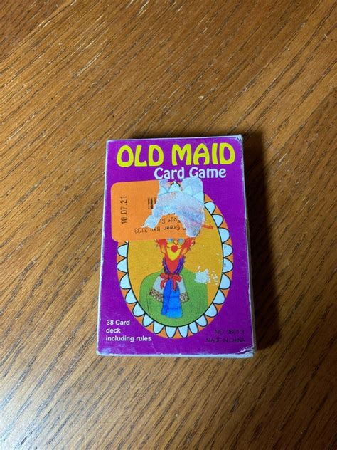 OLD MAID CARD GAME 1970's Vintage COMPLETE | #3892061888