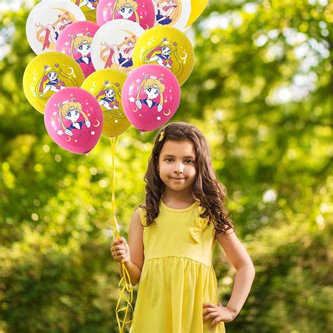 Buy Sailor Girls Moon Party Supplies Kits with Happy Birthday Banner ...