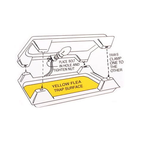 Buy HAPPY JACK Flea Beacon Dog Cat Light Heat Sticky Strip Traps Fleas ...