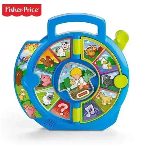 Fisher-Price Little People World of Animals See 'n Say Learning Book