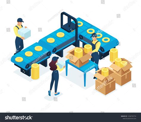 Manufacturing Production Vector 的图像结果