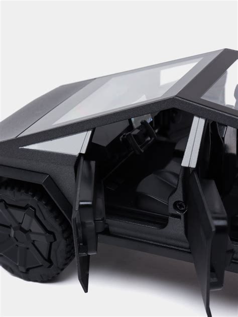 Tesla Cybertruck Trailer Camper 1:32 Diecast Scale model BLACK ...