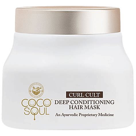 Buy Coco Soul Curl Cult Deep Conditioning Hair Mask - Ayurvedic, For ...
