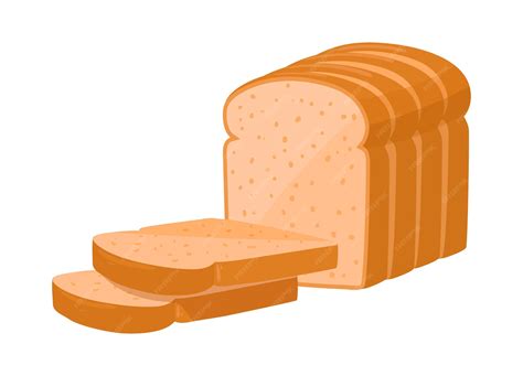 Cartoon Bread Loaf