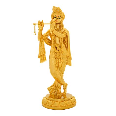 Shop Unique Krishna 1gm Gold Plated Idol | Parakkat Jewels
