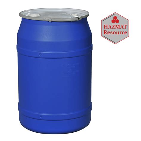 55 Gallon Drum Haz Waste 55 Gallon Poly Open Top Drum (With Lid)