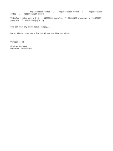 Image result for VideoPad CodeKey